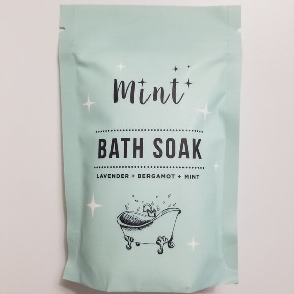 Mint Bath Soak - Lavender + Bergamot + Mint - Picture 1 of 2